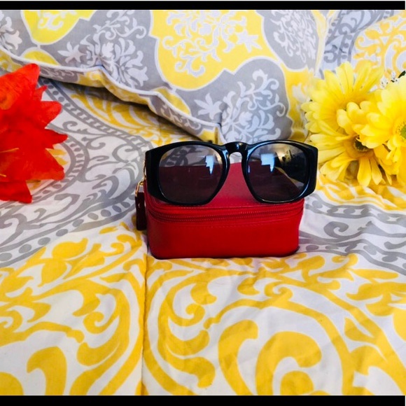 AUTHENTIC VINTAGE Coco Chanel Logo Black Quilted Sunglasses πΆ 0003 00 - Picture 6 of 8